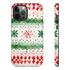 Watercolor Christmas Knitting - Impact Resistant Phone Case iPhone 12 Pro Max Glossy